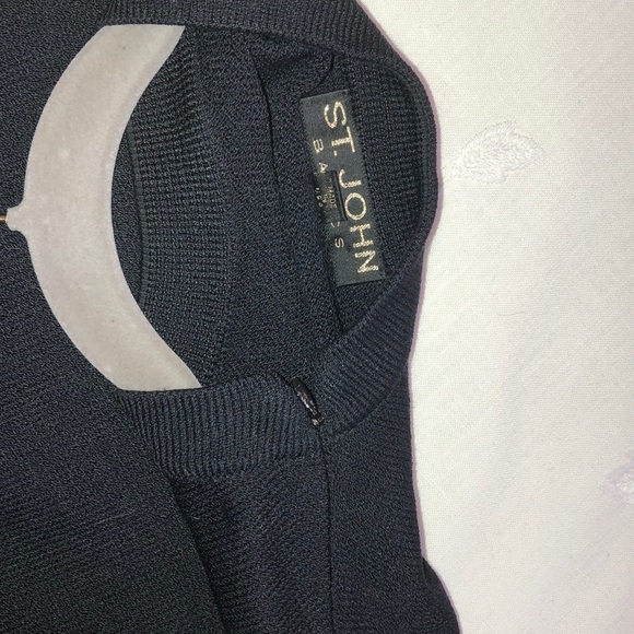 St John Basics Mock Turtleneck - Picture 2 of 6